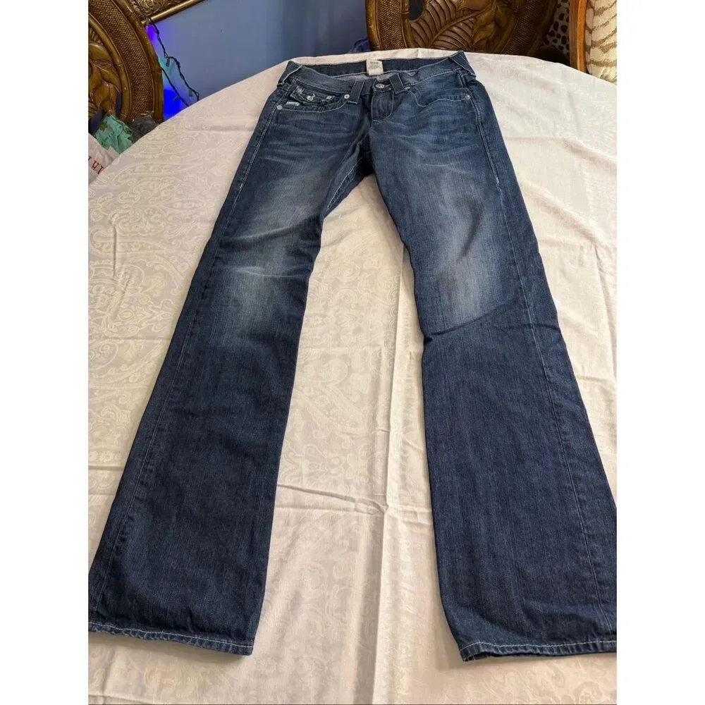 True Religion Men’s Bootcut Denim Jeans Size 30 X 33